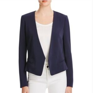 Rebecca Taylor Devon Navy Blue Jacket Blazer Size: 8